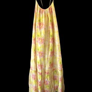 Scotch & Soda new with tags yellow print maxi dress size 38/medium